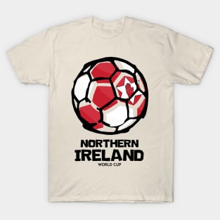 Northern Ireland Football Country Flag T-Shirt